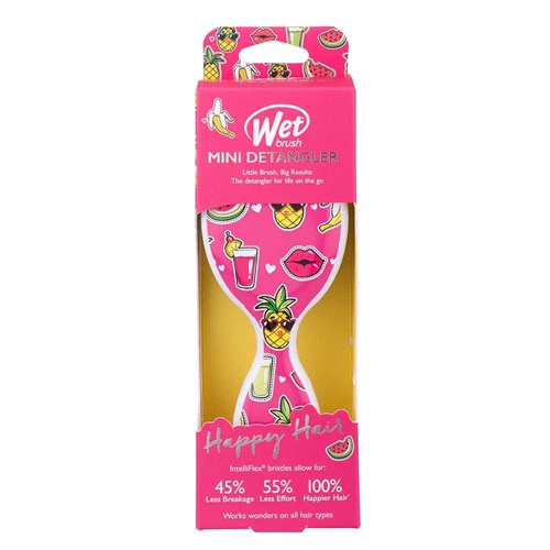 WetBrush Mini Happy Hair Detangler Smiley