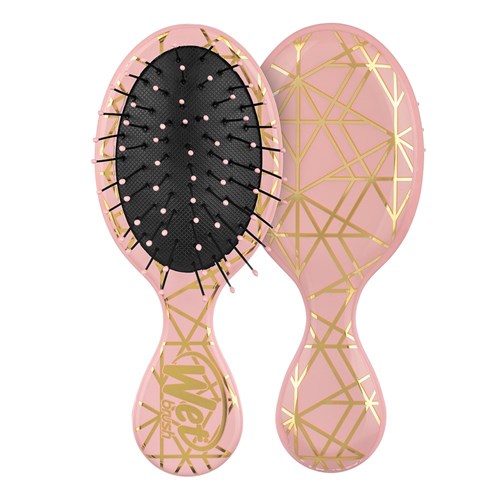 WetBrush Geo Mini Detangler Peach Hearts