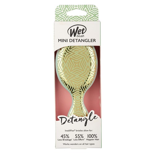 WetBrush Geo Mini Detangler Confetti Jade