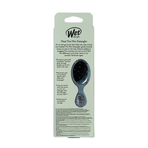 WetBrush Terrain Textures Mini Detangler Blue