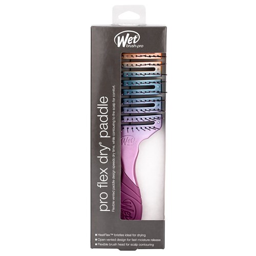 WetBrush Pro Flex Dry Bold Ombre Paddle Purple