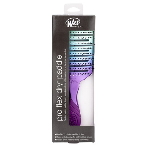 WetBrush Pro Flex Dry Bold Ombre Paddle Teal