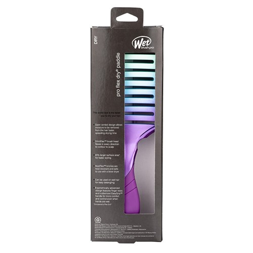 WetBrush Pro Flex Dry Bold Ombre Paddle Teal