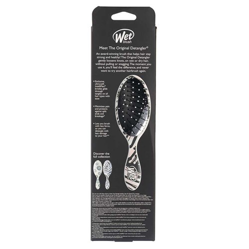 WetBrush Watercolour Motif Detangler Pink