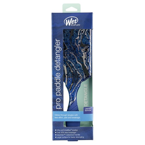 WetBrush Pro Paddle Sparkle Detangler Midnight