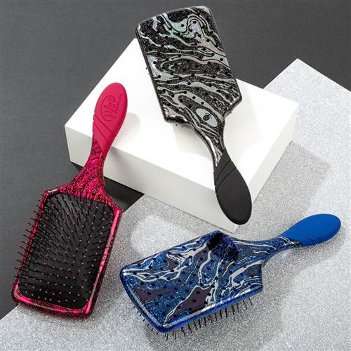 WetBrush Pro Paddle Sparkle Detangler Midnight