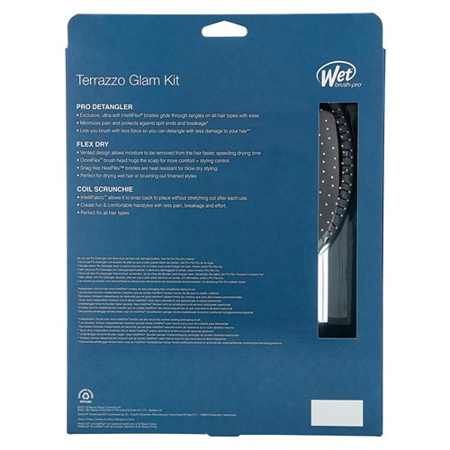 WetBrush Terrazzo Glam Detangler Kit