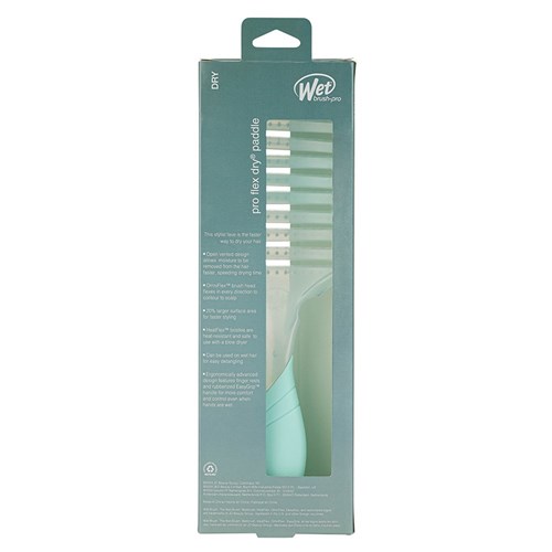 WetBrush Pro Hydro Tie Dye Flex Dry Paddle Teal