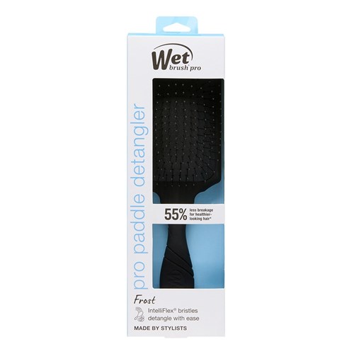 WetBrush Pro Frost Paddle Detangler Black