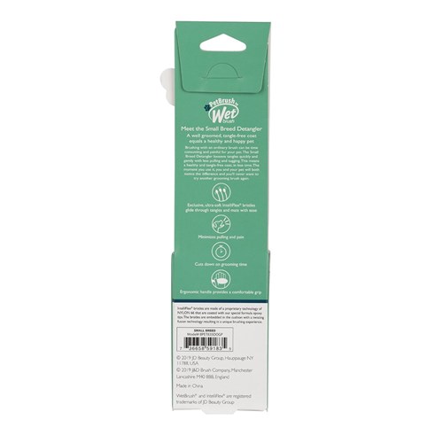 WetBrush Pet Brush Small Breed Detangler