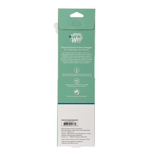 WetBrush Pet Brush Smooth and Shine Detangler