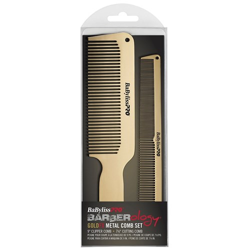 BaBylissPRO GoldFX Metal Comb Set