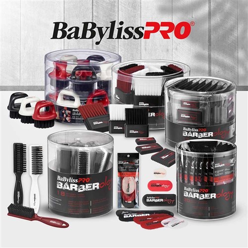 BaBylissPRO Barberology Neck Duster Brush Stylised Photography