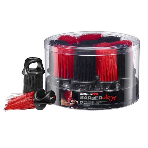 BaByliss PRO Barberology Neck Duster Knuckle Brushes Pack