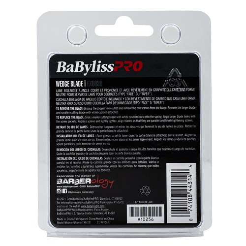 BaBylissPRO Hair Clipper Wedge Blade Graphite FX603B