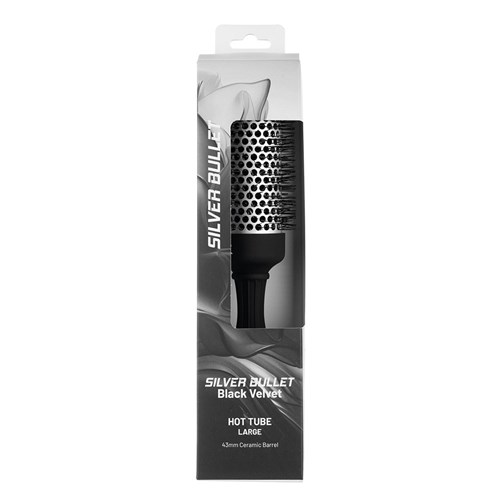 Silver Bullet Black Velvet Hot Tube Hair Brush Large