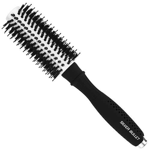 Silver Bullet Black Velvet Hair Brush Medium