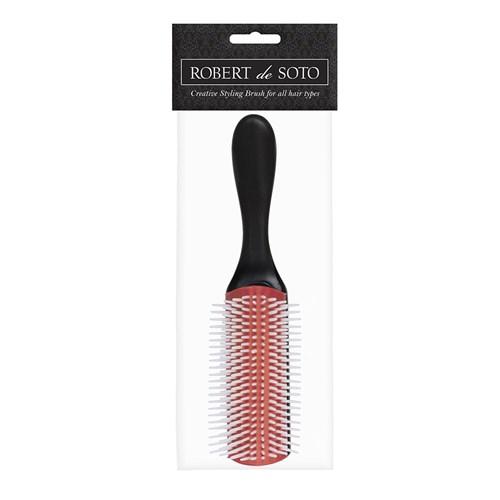 Robert de Soto Anti-Static 9 Row Styling Hair Brush