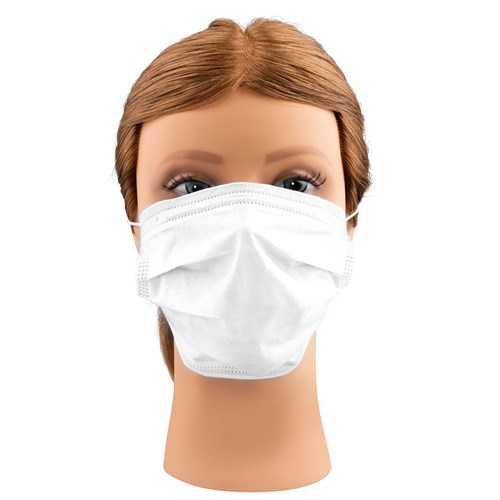 Disposable Face Mask White 50pc