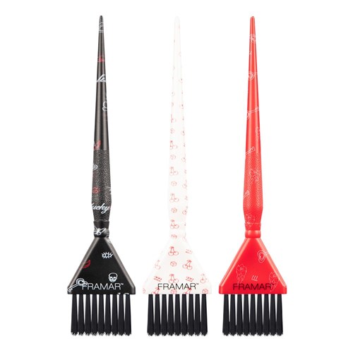 Framar Triple Threat Tint Brush Set Get Lucky