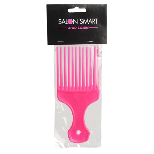 Salon Smart Afro Hair Comb, Pink