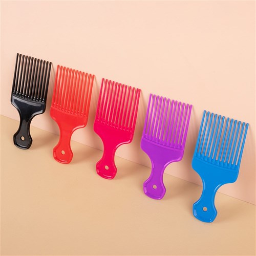 Salon Smart Afro Hair Comb, Pink