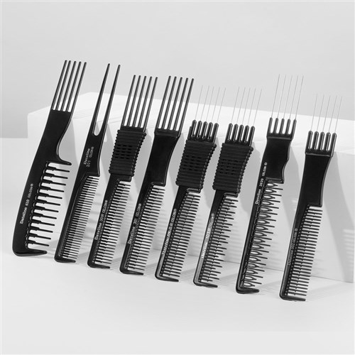 Dateline Professional Blue Celcon MKIIR Metal Teasing Comb - 19cm