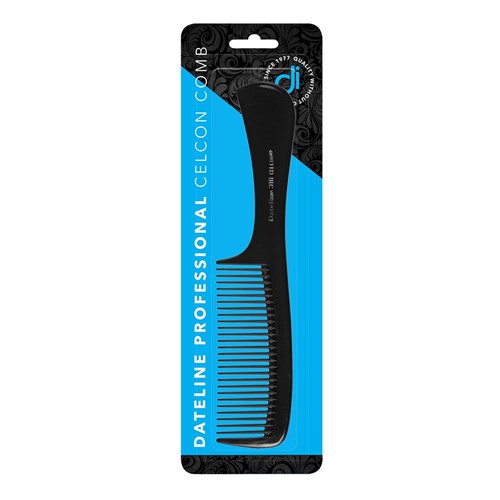 Dateline Professional Black Celcon 3111 Basin Comb