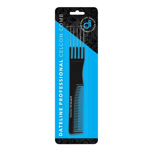 Dateline Professional Black Celcon MKII 102 Teasing Comb