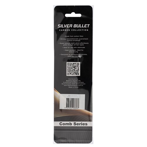 Silver Bullet Carbon Cutting Hair Comb