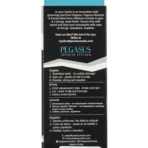 Pegasus M9 Moustache Comb