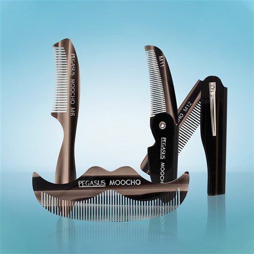 Pegasus M11 Beard Moustache Comb Folding Small