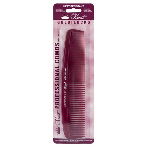 Krest Goldilocks No. 1 Basin Comb - 21.5cm