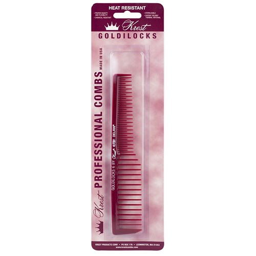 Krest Goldilocks No. 6 Detangling Comb - 18cm