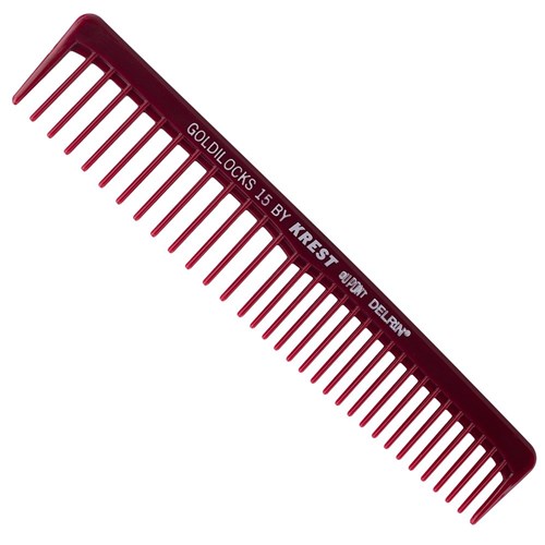 Krest Goldilocks No. 15 Styling Comb - 16.5cm