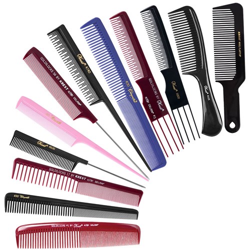 Krest Goldilocks No. 4 & 5 Plastic Tail & Cutting Comb