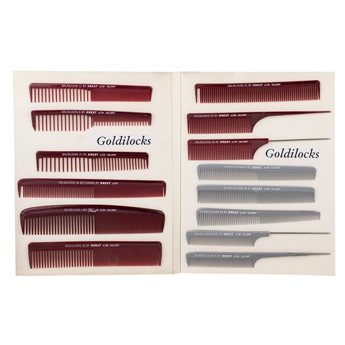 Krest Goldilocks G25 Hair Cutting Comb 18.4cm 