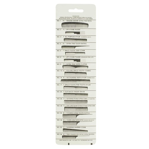 Krest Goldilocks G35 Hairdressing Tail Comb