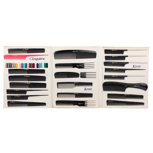 Krest Cleopatra 4740 Teasing Tail Comb in Black