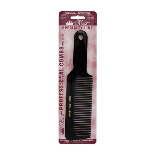 Krest Professional 9001 Flattop Comb Black