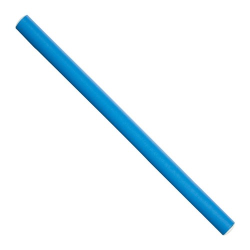 Hair FX Long Flexible Hair Rollers Blue 12pk