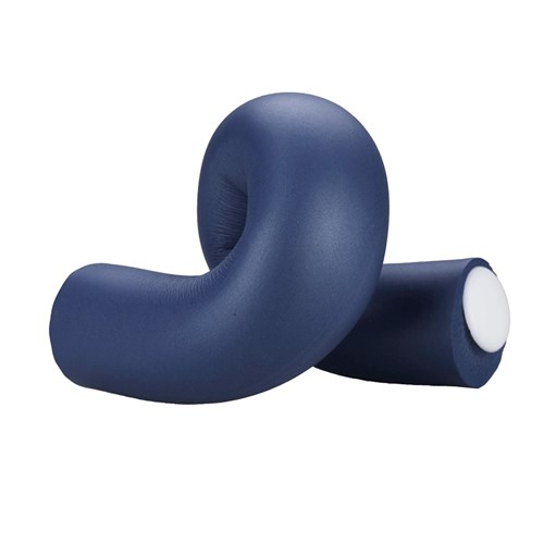 Hair FX Extra Large Flexible Rollers - Blue, 3pk