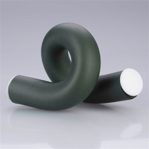Hair FX Extra Large Flexible Rollers - Green, 4pk