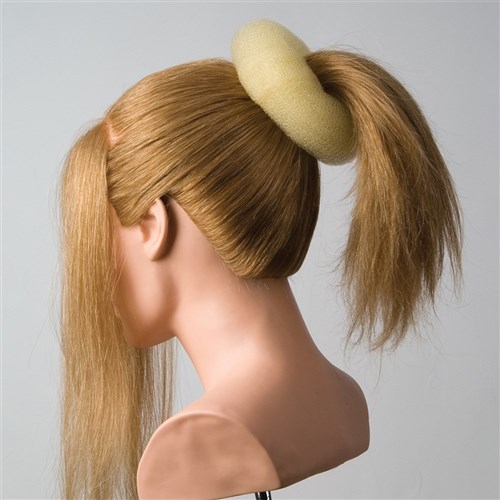 Dress Me Up Hair Donut Blonde - Large, Regular