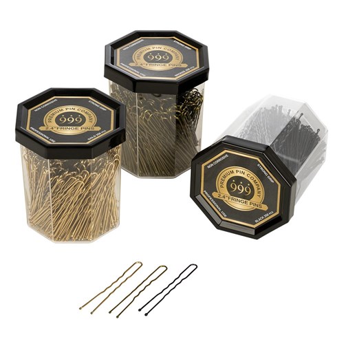 Premium Pin Company 999 Fringe Pins 2.4” Black