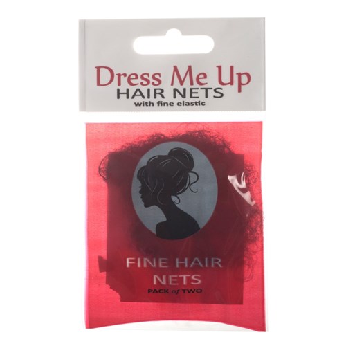 Dress Me Up Fine Hair Net Black