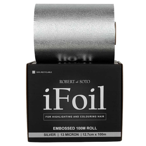 Robert de Soto iFoil Embossed 100m Roll Silver