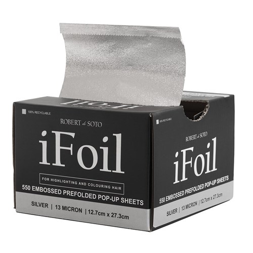 Robert de Soto iFoil Embossed Pop Up 13 Micron Silver