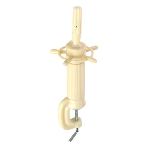 Dateline Large Ivory Mannequin Clamp with Extension Tube