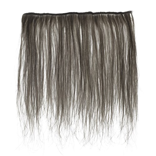 Dateline Hair Weft Salt & Pepper 30cm x 30cm